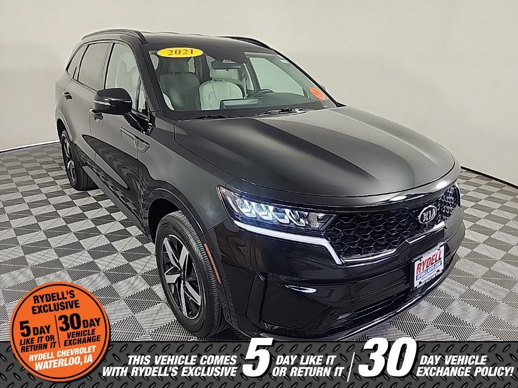 used 2021 Kia Sorento car, priced at $27,491