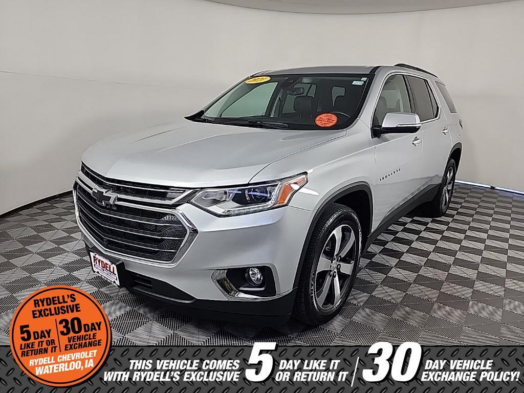 used 2021 Chevrolet Traverse car, priced at $28,991