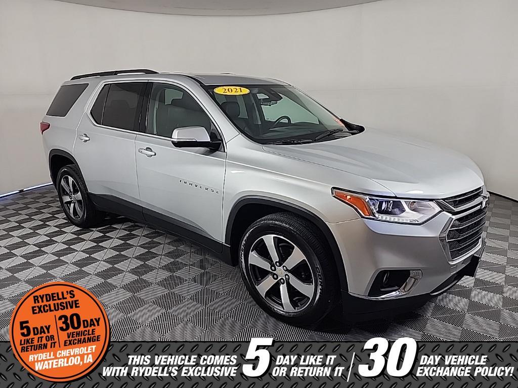 used 2021 Chevrolet Traverse car, priced at $28,991