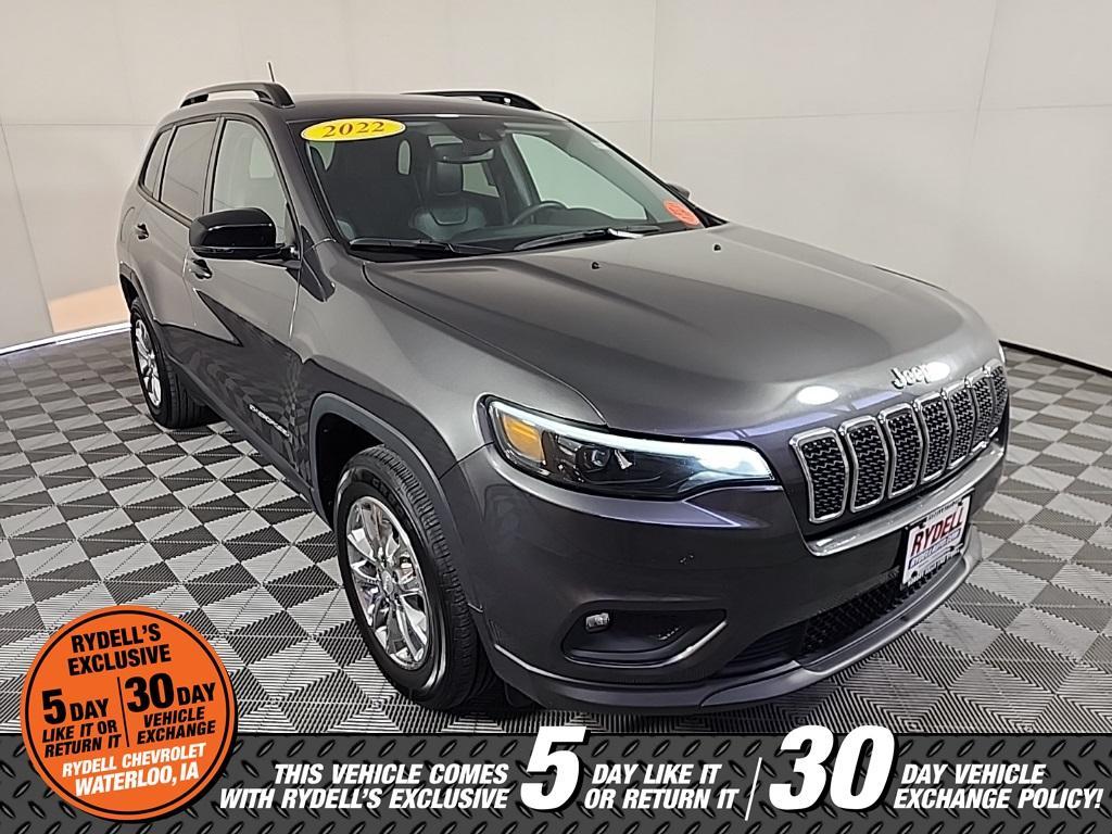 used 2022 Jeep Cherokee car, priced at $21,691