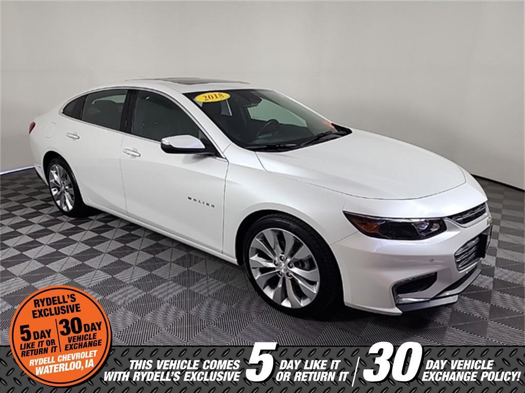used 2018 Chevrolet Malibu car, priced at $17,991