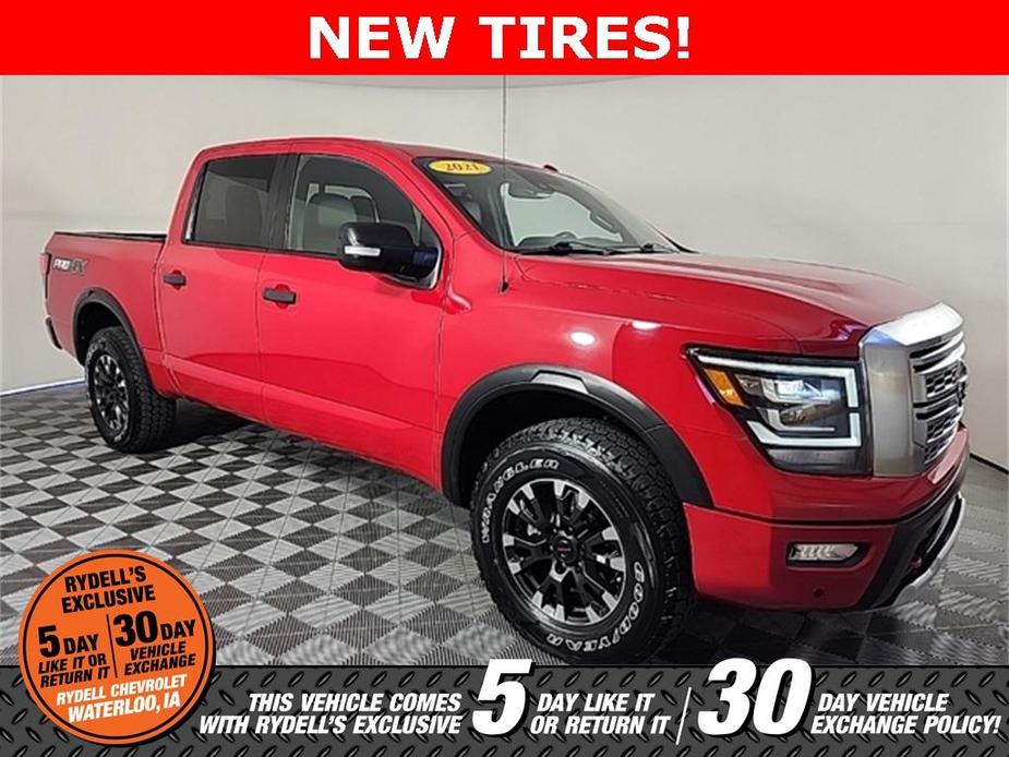 used 2021 Nissan Titan car, priced at $36,491