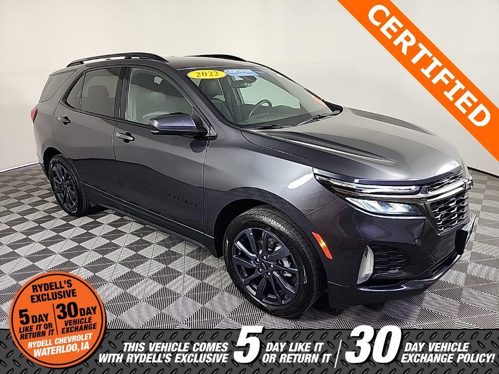 used 2022 Chevrolet Equinox car, priced at $25,491