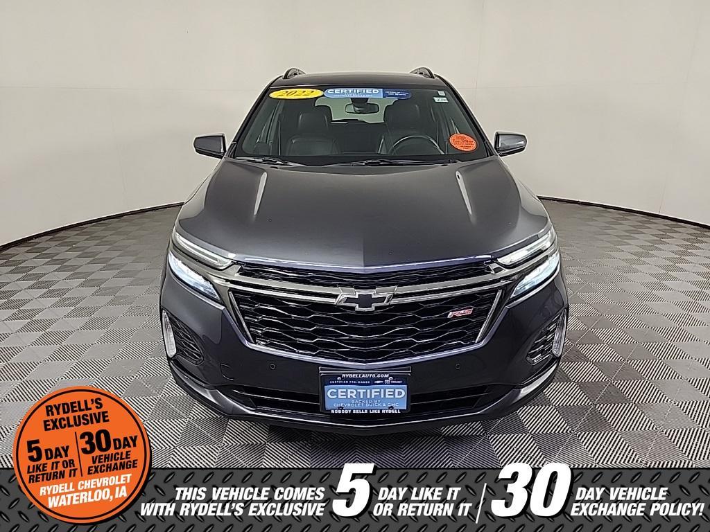 used 2022 Chevrolet Equinox car, priced at $25,491