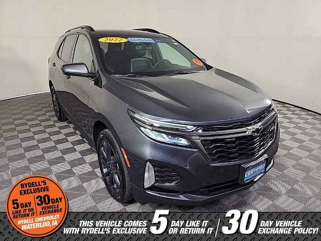 used 2022 Chevrolet Equinox car, priced at $25,491