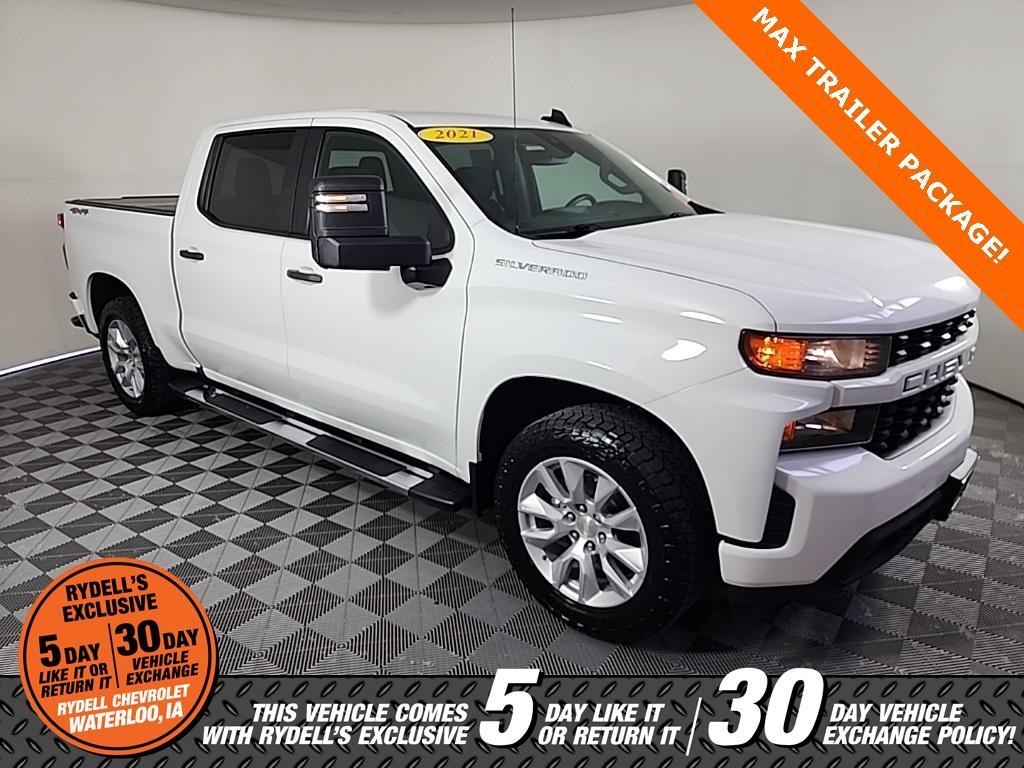 used 2021 Chevrolet Silverado 1500 car, priced at $24,991