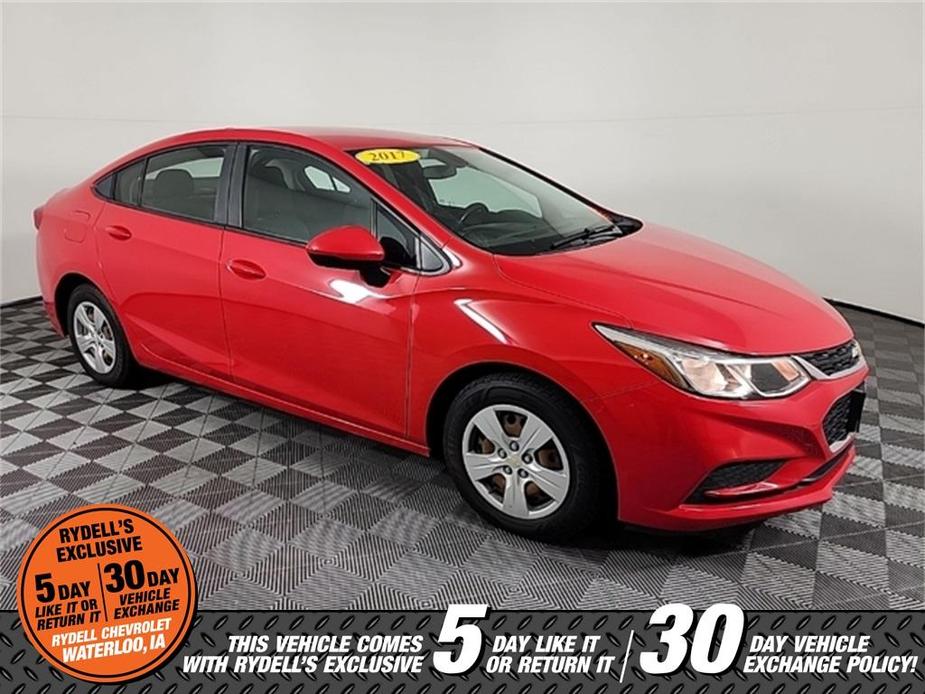 used 2017 Chevrolet Cruze car, priced at $13,591