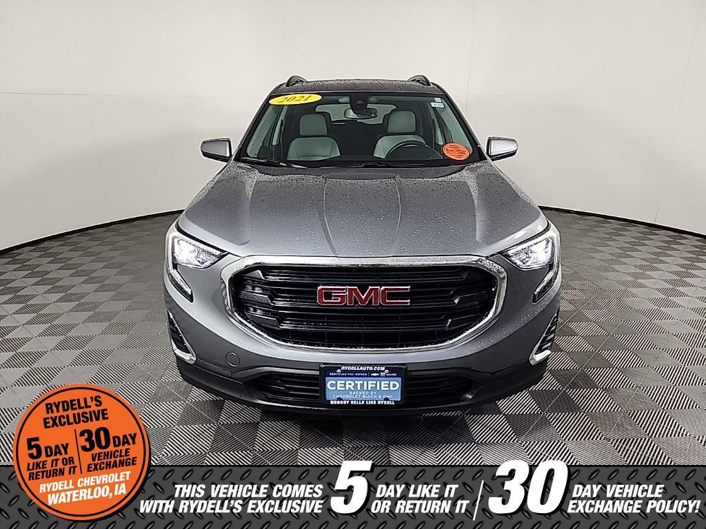 used 2021 GMC Terrain car, priced at $21,991