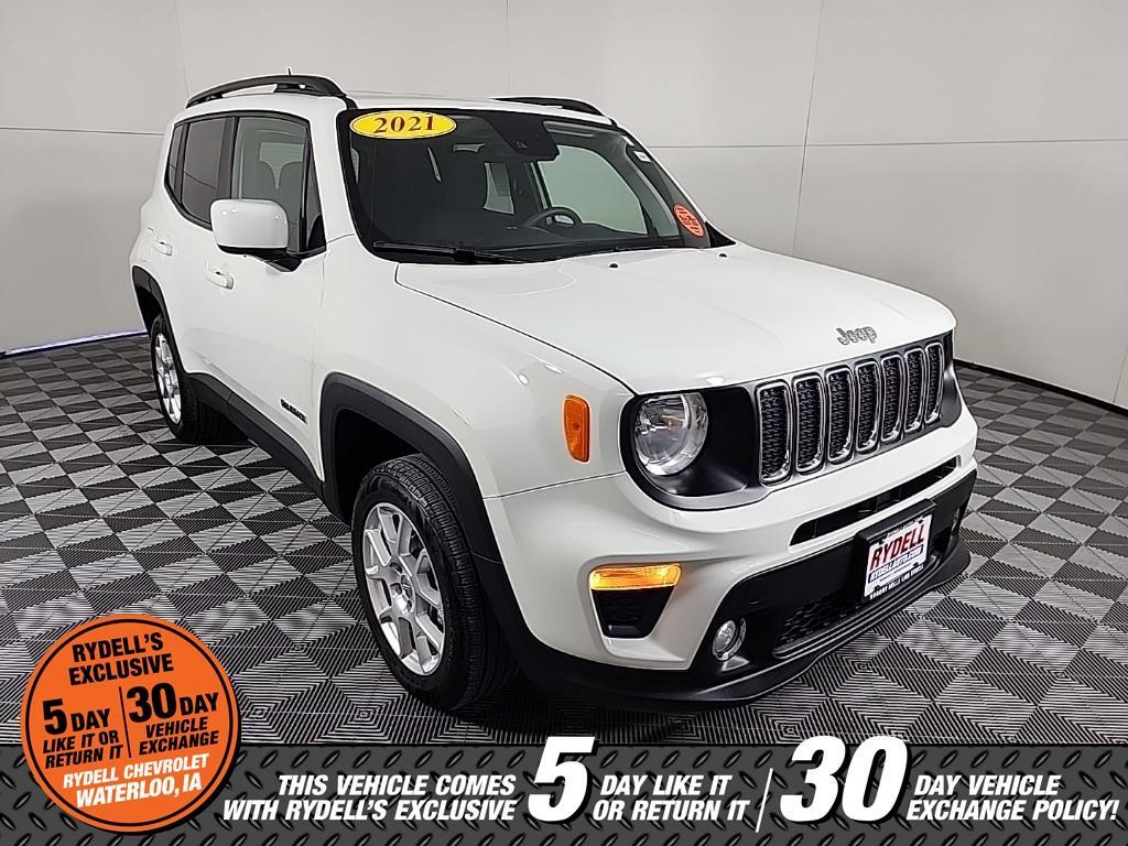 used 2021 Jeep Renegade car, priced at $23,991