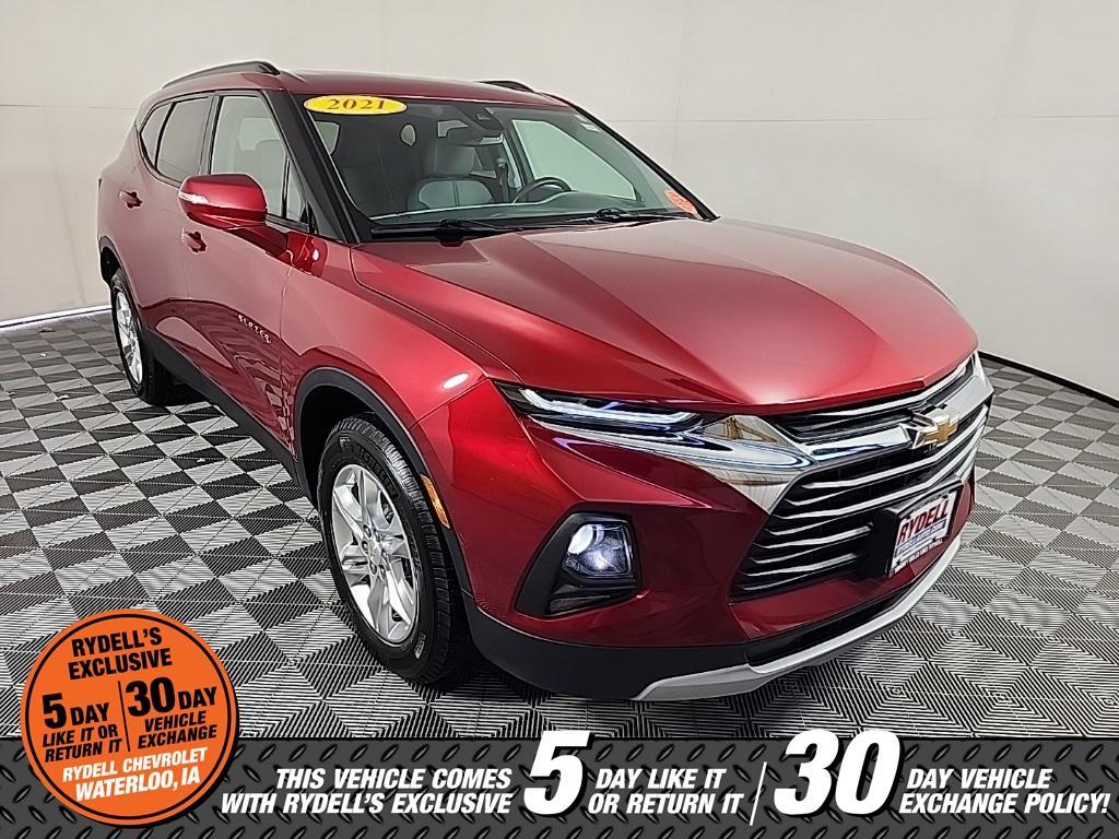 used 2021 Chevrolet Blazer car, priced at $24,552