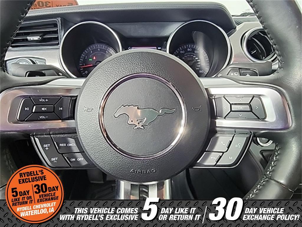 used 2019 Ford Mustang car, priced at $36,597