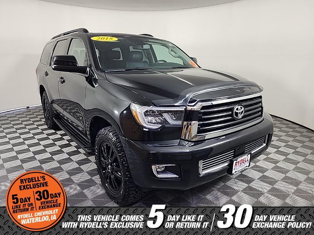 used 2018 Toyota Sequoia car, priced at $36,992