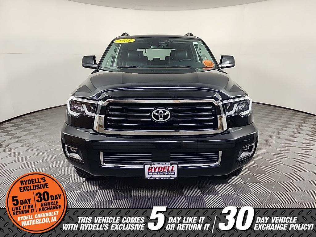 used 2018 Toyota Sequoia car, priced at $36,992
