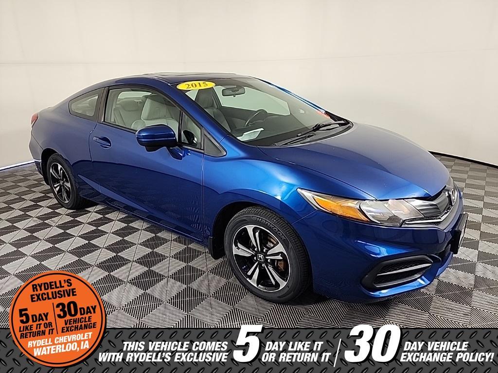used 2015 Honda Civic car, priced at $14,991