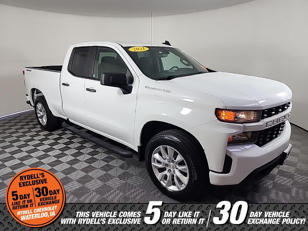 used 2021 Chevrolet Silverado 1500 car, priced at $21,991