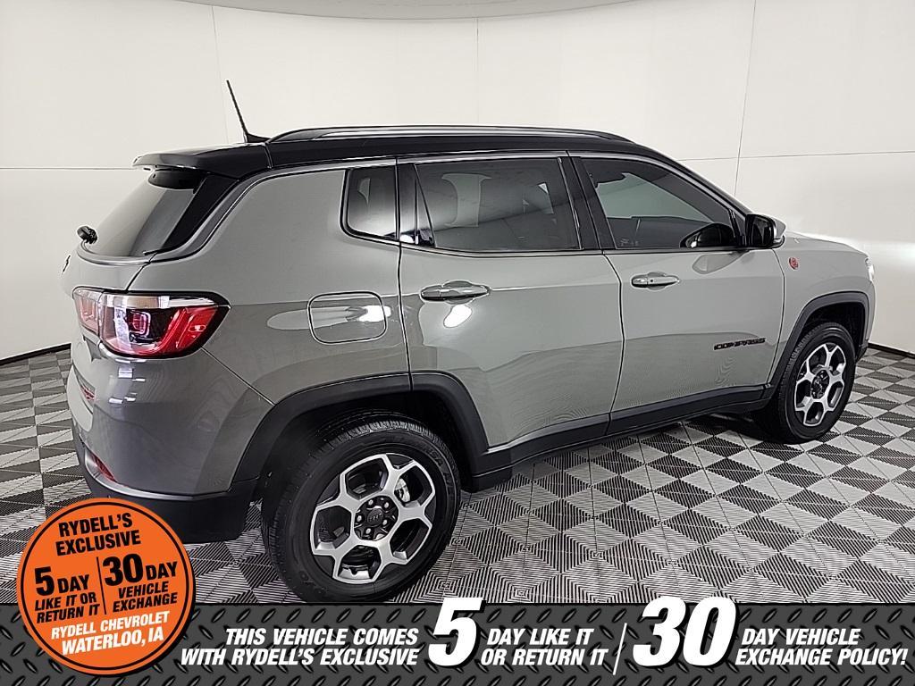 used 2022 Jeep Compass car, priced at $22,991