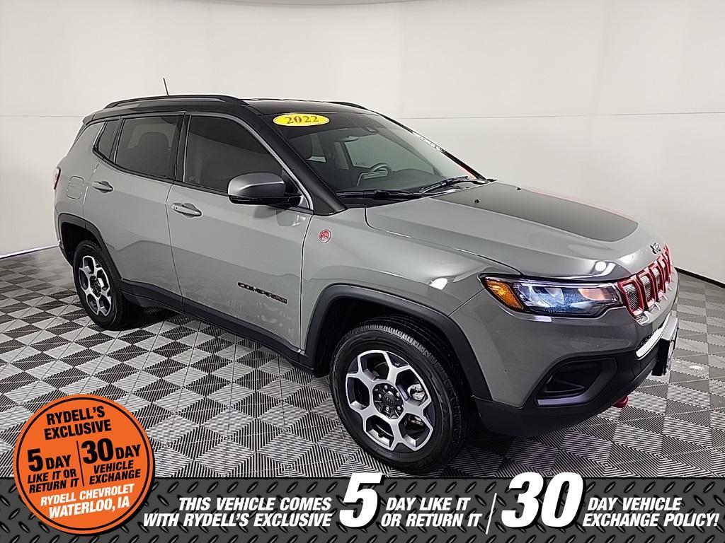 used 2022 Jeep Compass car, priced at $22,991