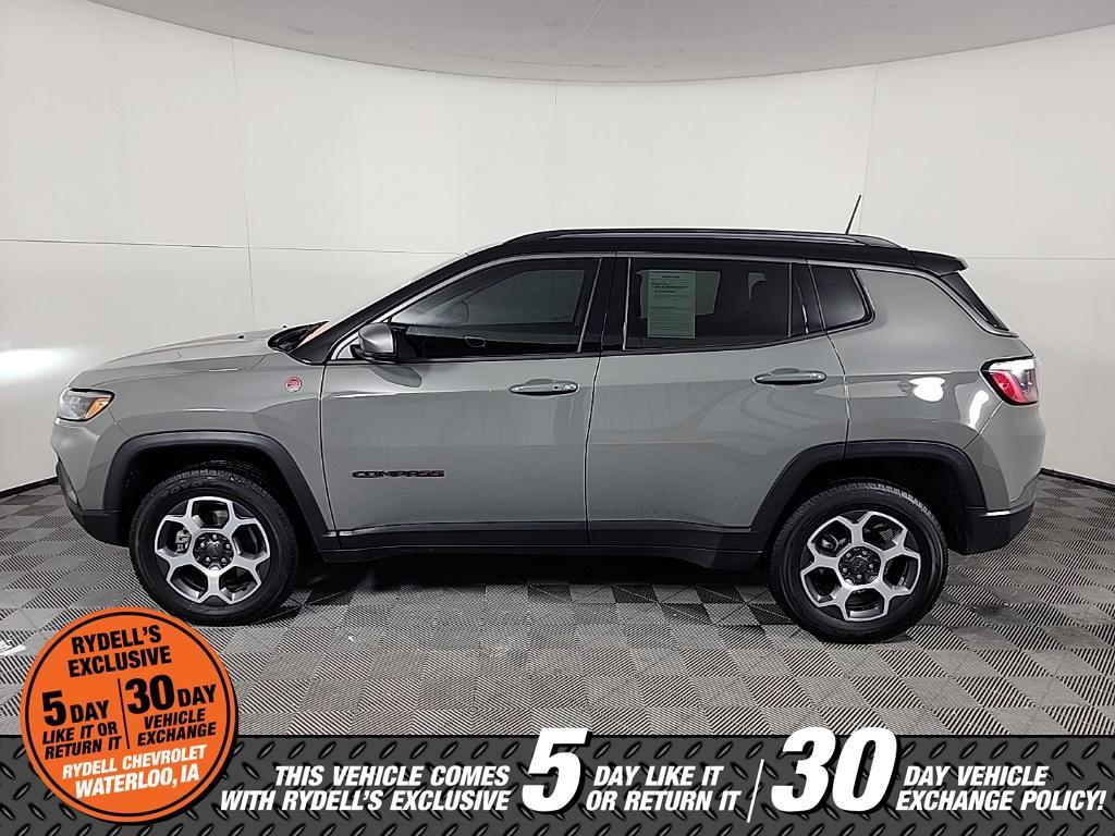 used 2022 Jeep Compass car, priced at $22,991