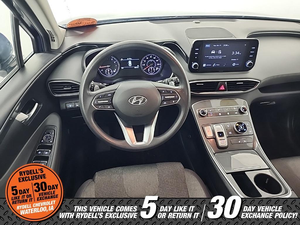 used 2021 Hyundai Santa Fe car, priced at $18,991