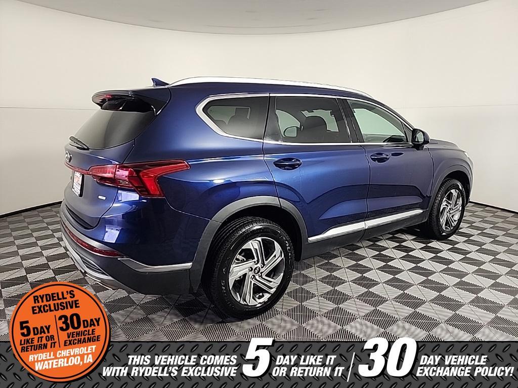 used 2021 Hyundai Santa Fe car, priced at $18,991