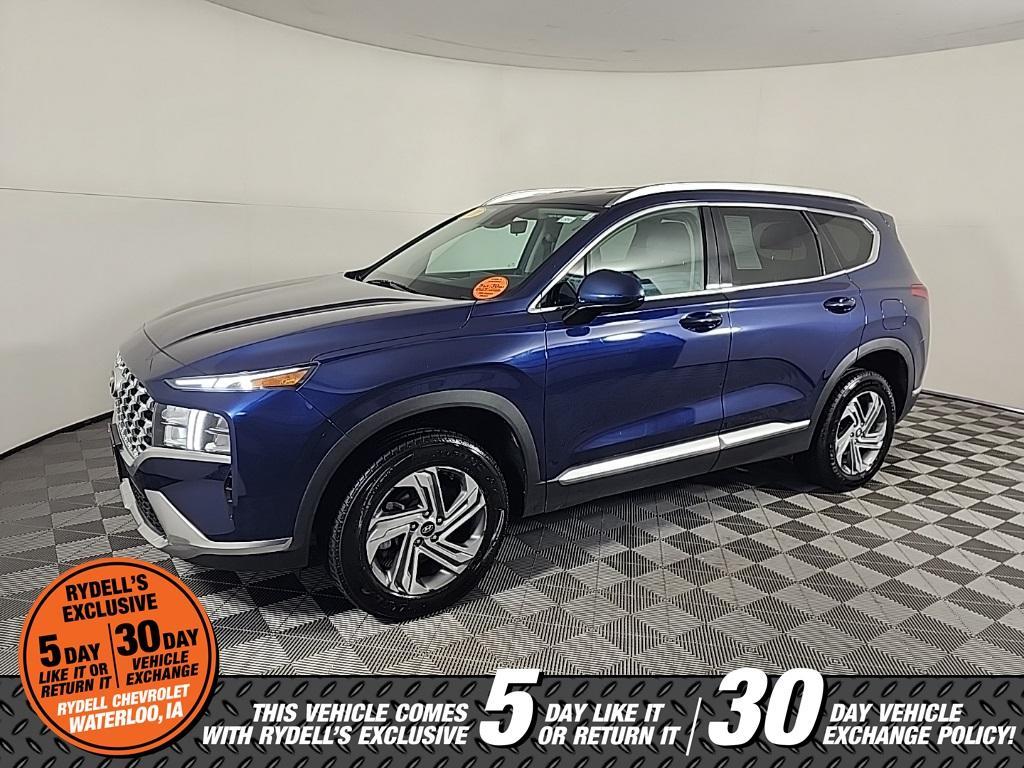 used 2021 Hyundai Santa Fe car, priced at $18,991