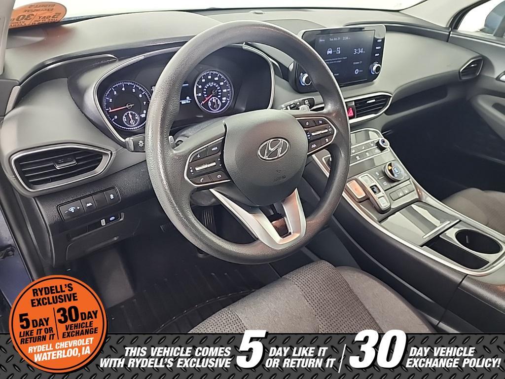 used 2021 Hyundai Santa Fe car, priced at $18,991
