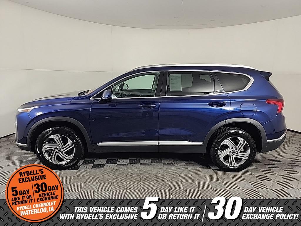 used 2021 Hyundai Santa Fe car, priced at $18,991