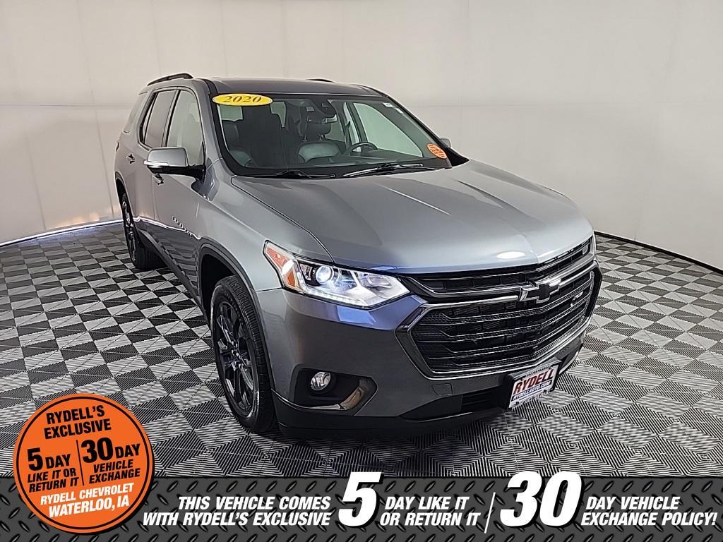 used 2020 Chevrolet Traverse car, priced at $25,993