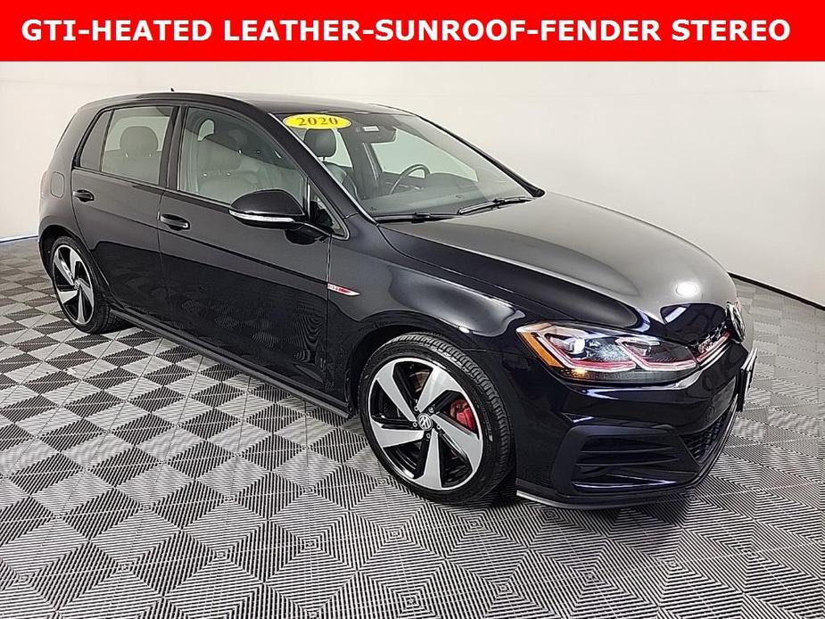 used 2020 Volkswagen Golf GTI car, priced at $23,450