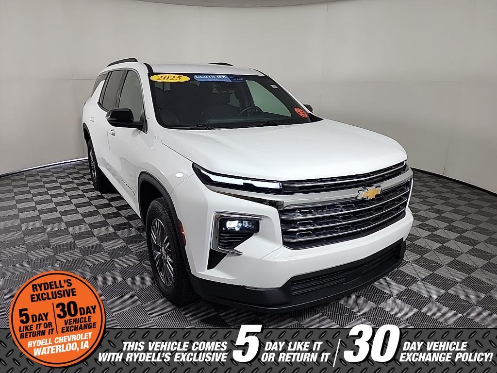 used 2025 Chevrolet Traverse car, priced at $41,994