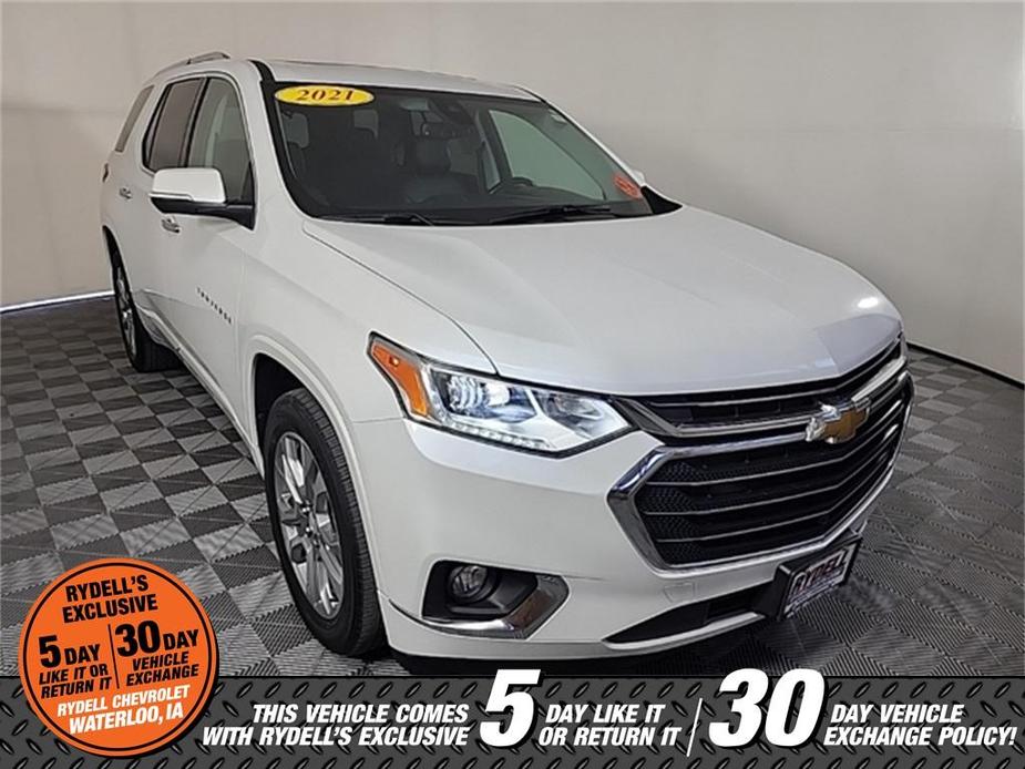 used 2021 Chevrolet Traverse car, priced at $33,442