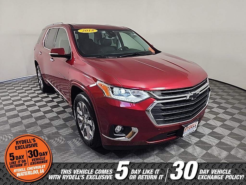 used 2018 Chevrolet Traverse car, priced at $21,991