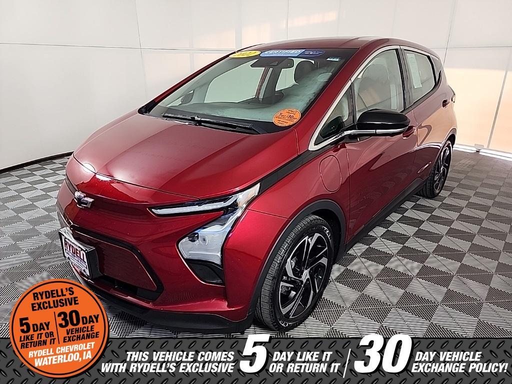 used 2022 Chevrolet Bolt EV car, priced at $20,552