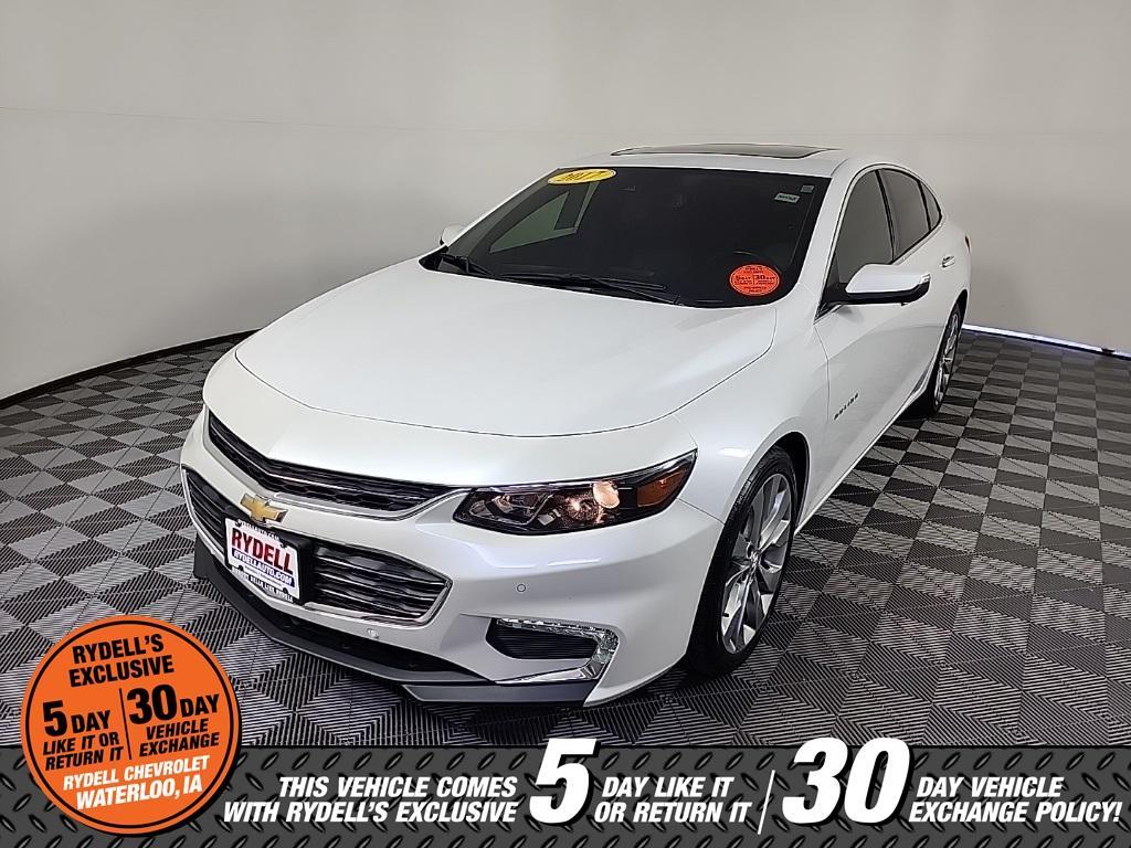 used 2017 Chevrolet Malibu car, priced at $18,991