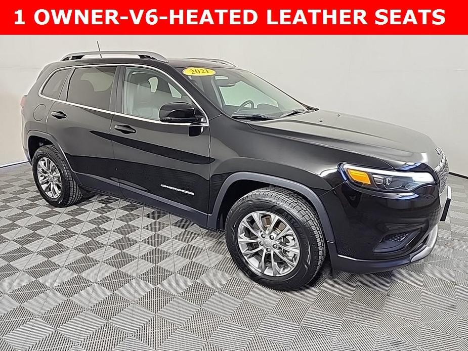 used 2021 Jeep Cherokee car, priced at $23,319