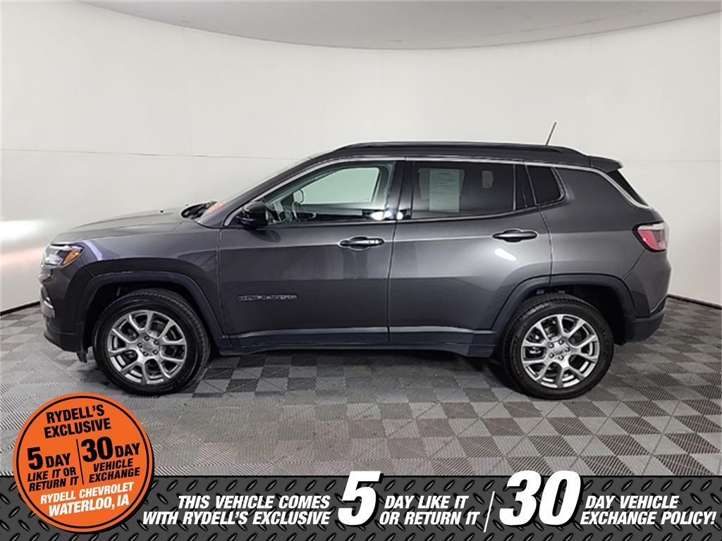 used 2022 Jeep Compass car, priced at $21,991