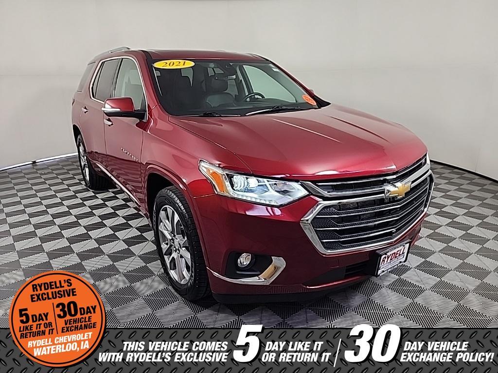 used 2021 Chevrolet Traverse car, priced at $30,991
