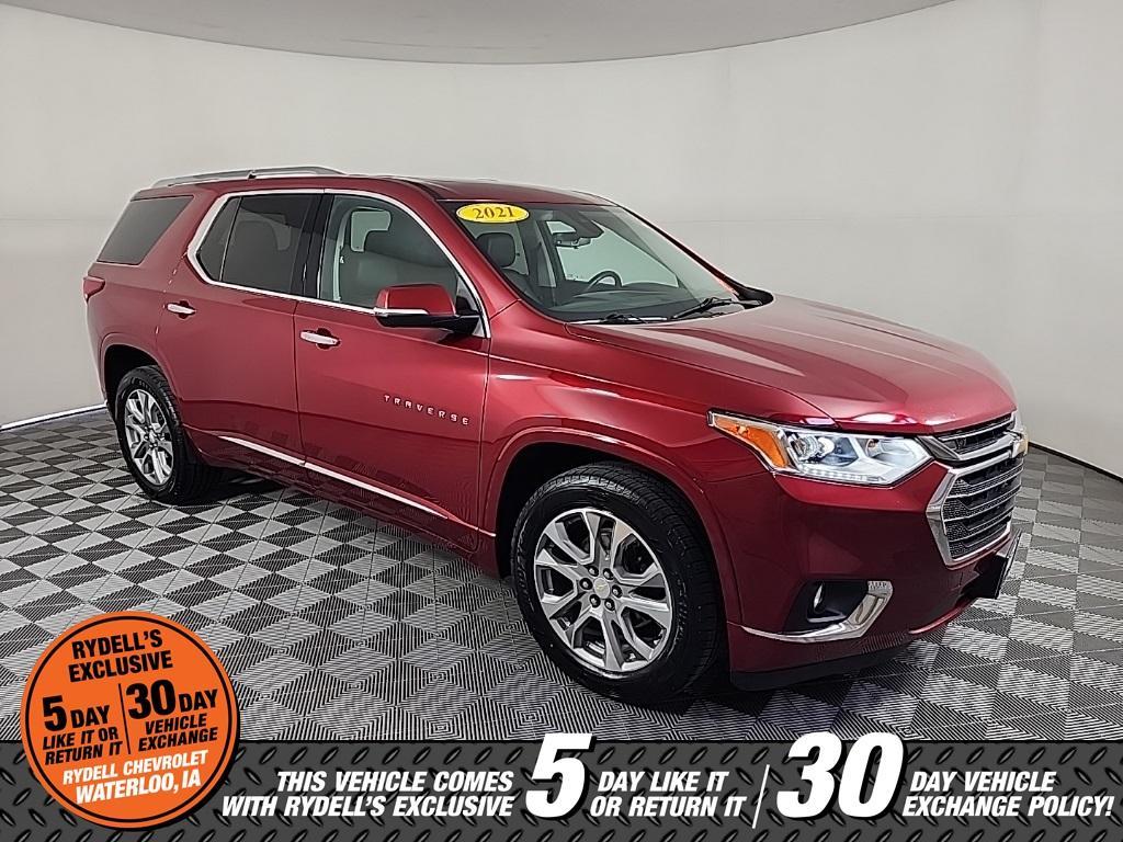 used 2021 Chevrolet Traverse car, priced at $30,991