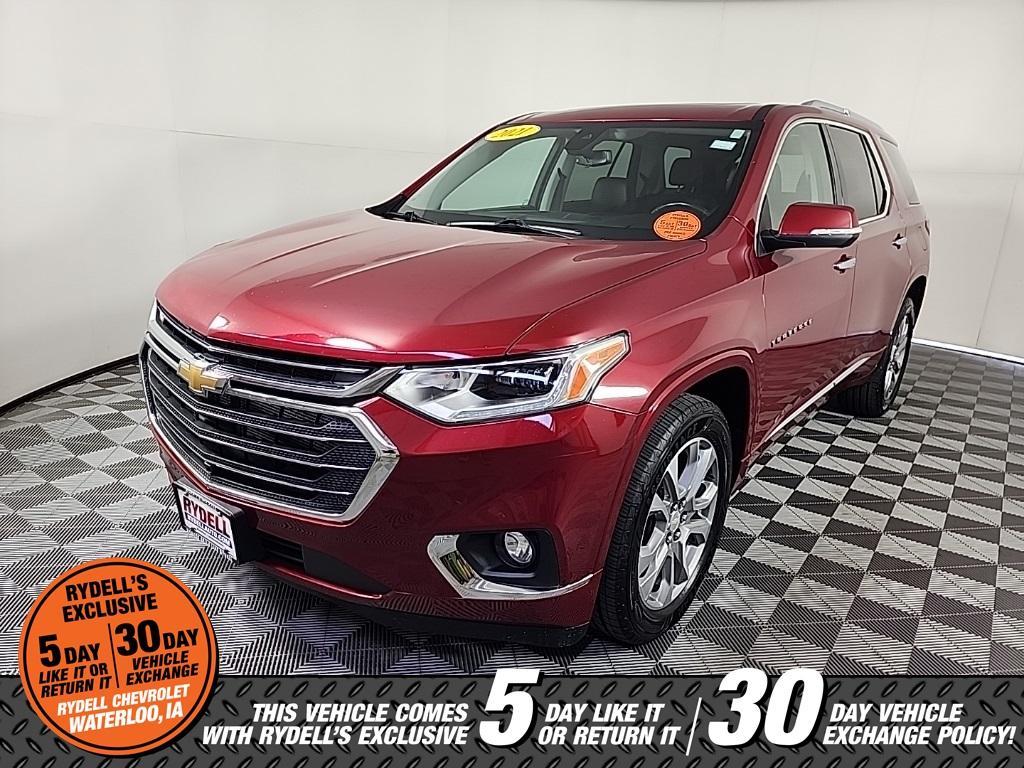 used 2021 Chevrolet Traverse car, priced at $30,991