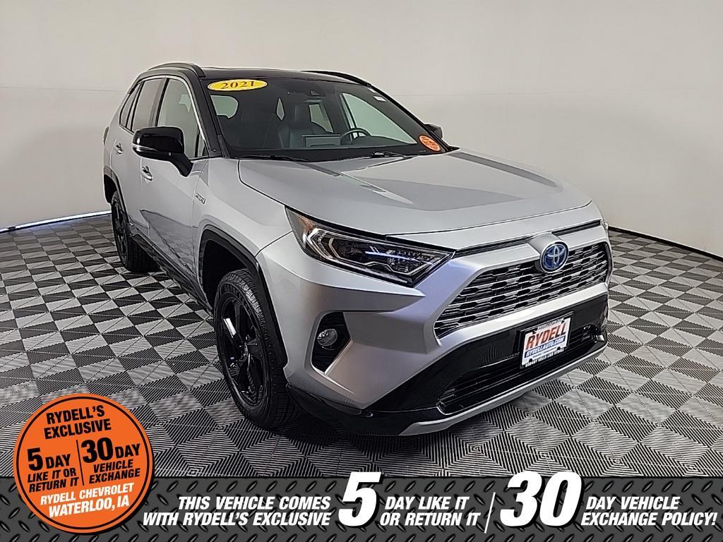 used 2021 Toyota RAV4 Hybrid car, priced at $30,533