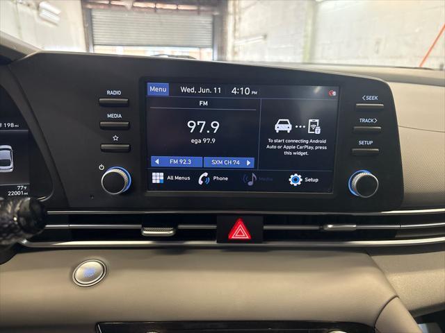 used 2022 Hyundai Elantra car, priced at $17,355
