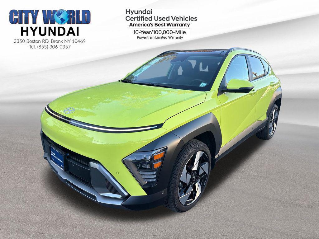 used 2025 Hyundai Kona car, priced at $29,784