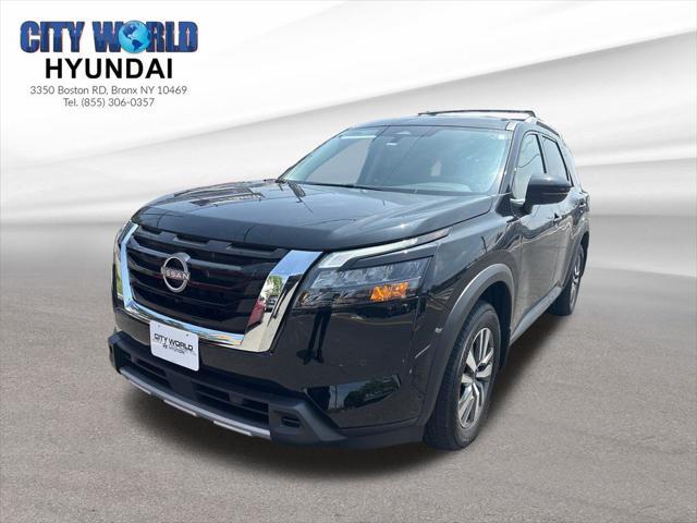used 2025 Nissan Pathfinder car, priced at $45,498