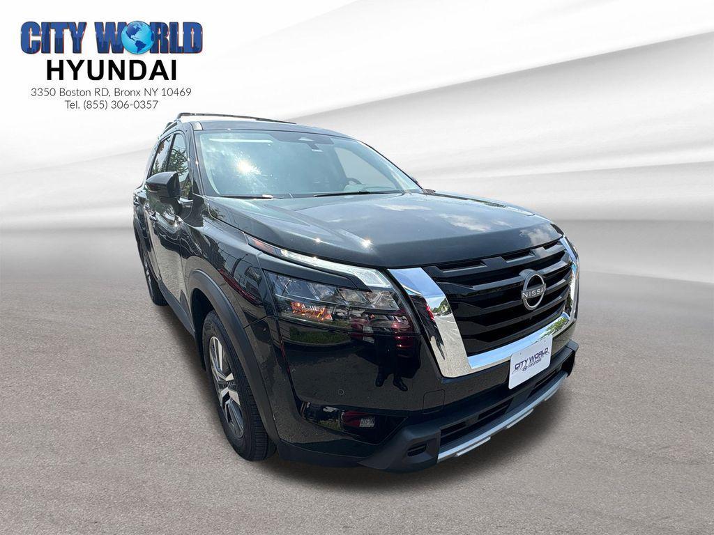 used 2025 Nissan Pathfinder car, priced at $43,755