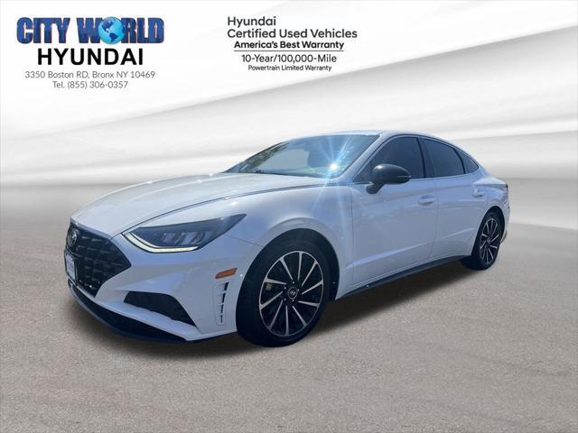 used 2020 Hyundai Sonata car, priced at $18,578