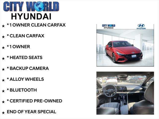 used 2021 Hyundai Elantra car, priced at $18,295