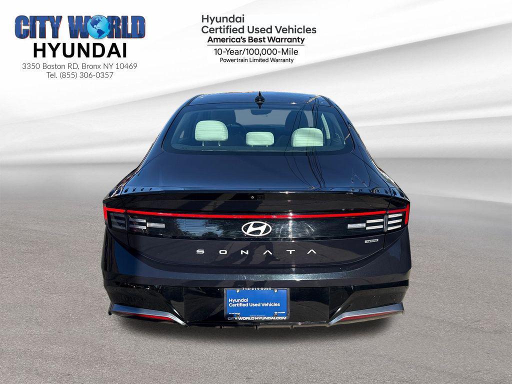 used 2024 Hyundai Sonata Hybrid car, priced at $27,900
