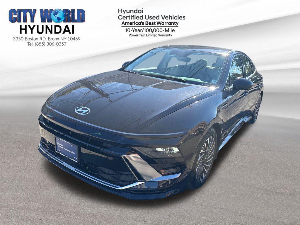 used 2024 Hyundai Sonata Hybrid car, priced at $27,900