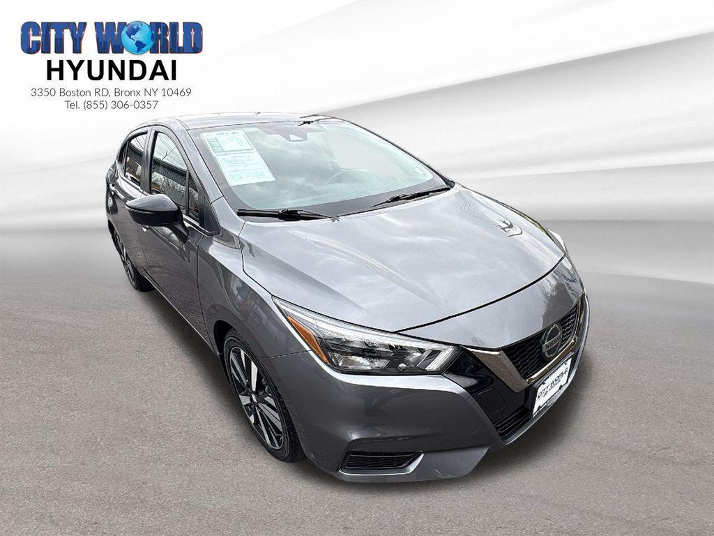 used 2022 Nissan Versa car, priced at $15,495