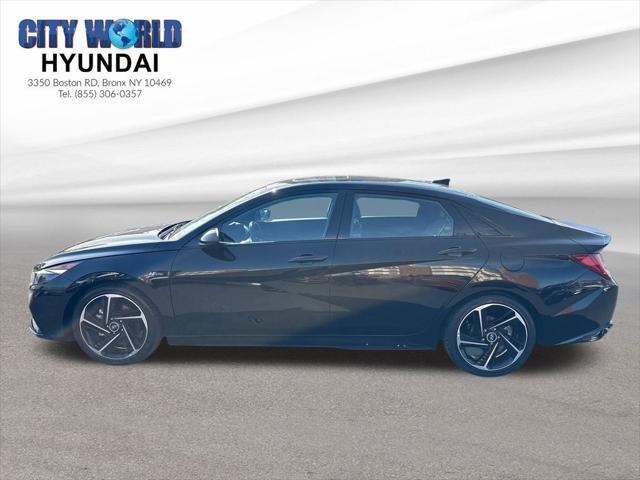 used 2023 Hyundai Elantra car, priced at $20,000